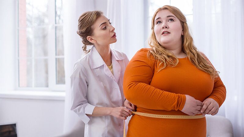 El problema de la obesidad en las mujeres antes de tomar té Matcha Slim