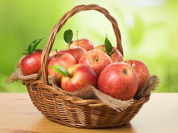 Manzanas para adelgazar en una semana. 