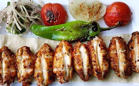 Productos a la parrilla