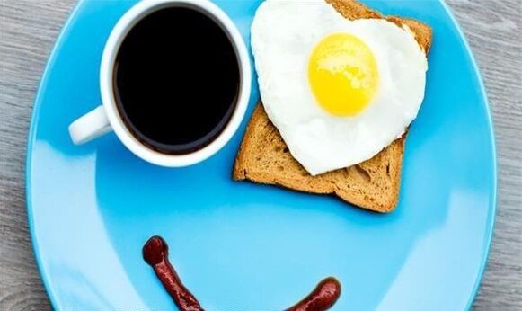 Desayuno real al perder peso